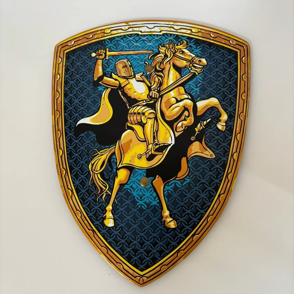 Disneyland Paris Knight Costume Shield Crown Prince Set Royal Dream Dress Up - Picture 5 of 7